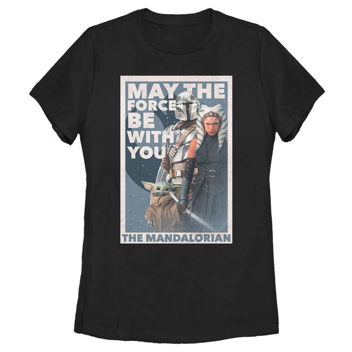 fifth sun Women's Star Wars: The Mandalorian Force of Ancient Enemies T-Shirt
