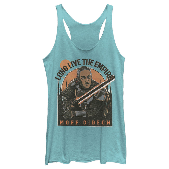 fifth sun Women's Star Wars: The Mandalorian Gideon Imperial Remnant Racerback Tank Top