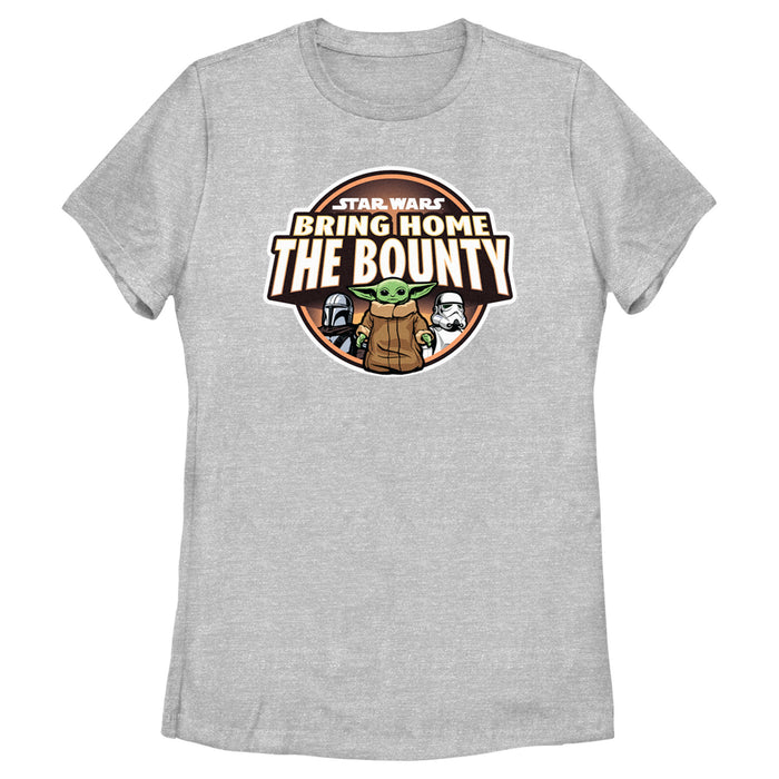 fifth sun Women's Star Wars: The Mandalorian Grogu Bounty T-Shirt