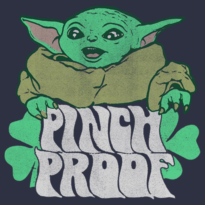 Fifth Sun Women's Star Wars: The Mandalorian Grogu St. Patrick's Day Pinch Proof T-Shirt
