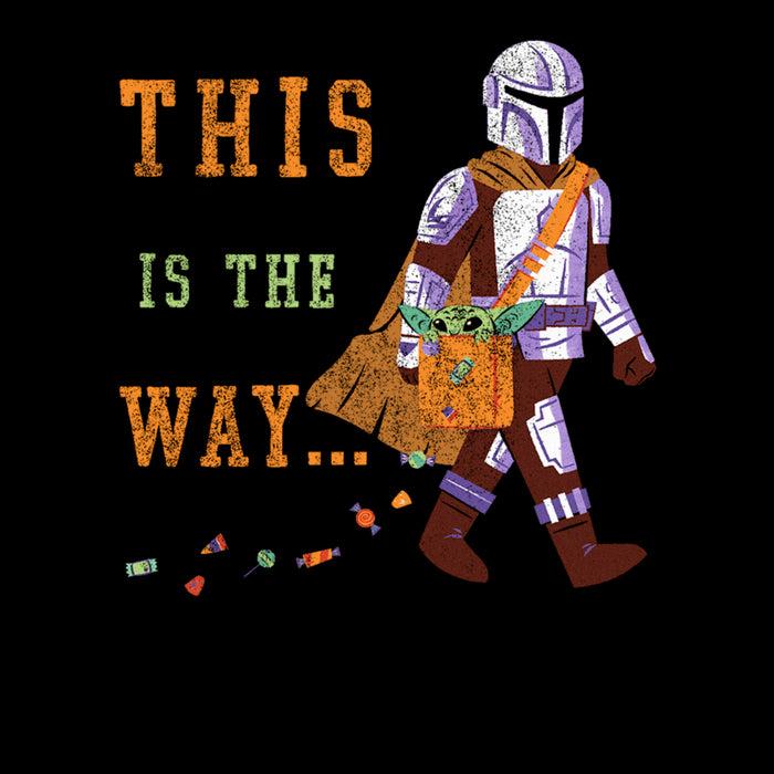 Fifth Sun Women's Star Wars: The Mandalorian Halloween This Is The Way Treats T-Shirt