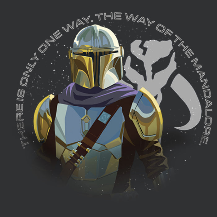 Fifth Sun Women's Star Wars: The Mandalorian Mandalore Way Racerback Tank Top