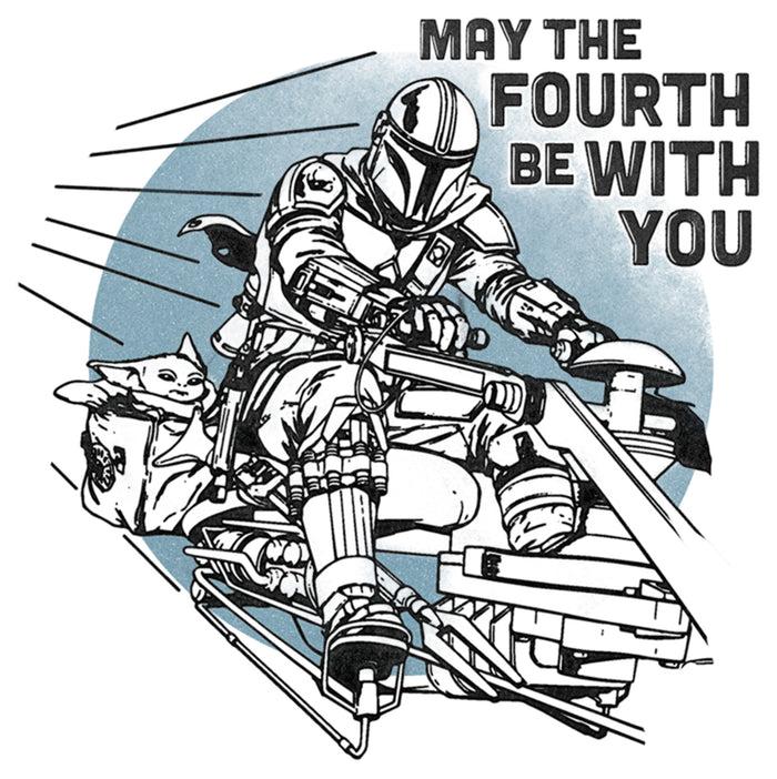 Fifth Sun Women's Star Wars: The Mandalorian May The Fourth Be With You T-Shirt