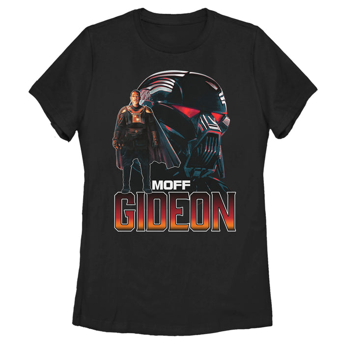 fifth sun Women's Star Wars: The Mandalorian Moff Gideon Portrait T-Shirt