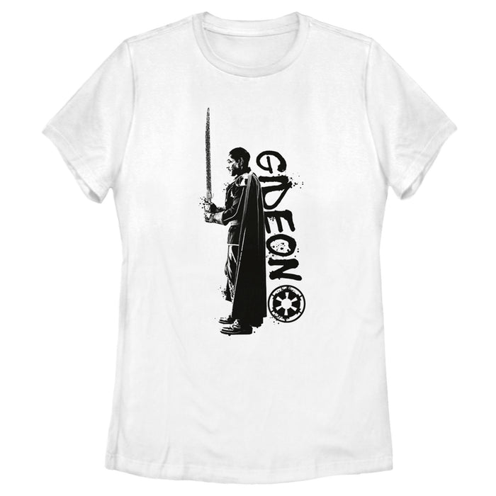 fifth sun Women's Star Wars: The Mandalorian Moff Gideon T-Shirt