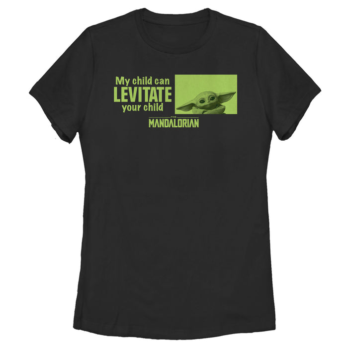 fifth sun Women's Star Wars: The Mandalorian My Child Can Levitate Your Child T-Shirt
