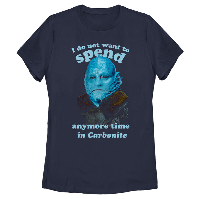 fifth sun Women's Star Wars: The Mandalorian Mythrol No More Carbonite T-Shirt
