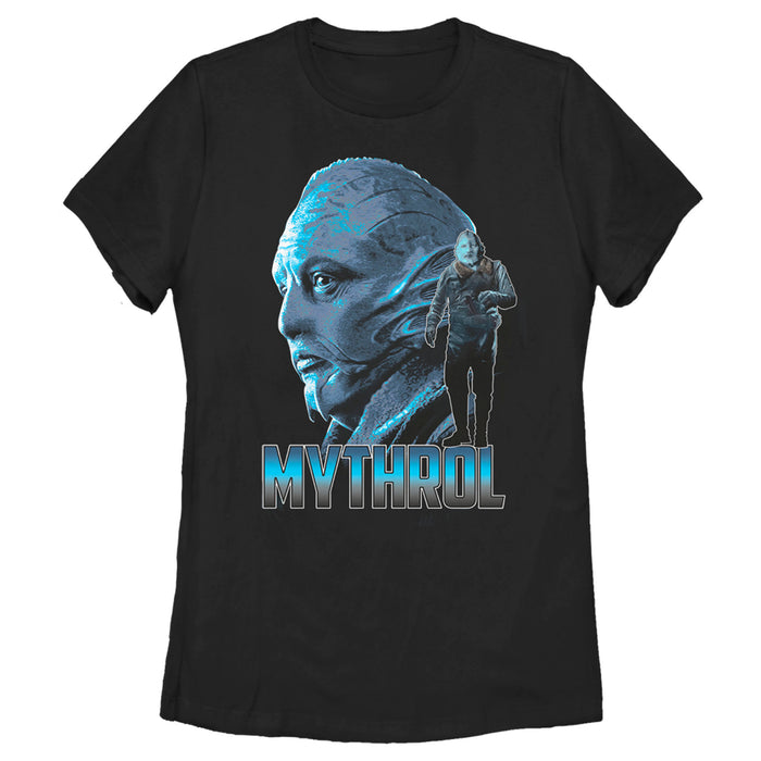 fifth sun Women's Star Wars: The Mandalorian Mythrol Portrait T-Shirt
