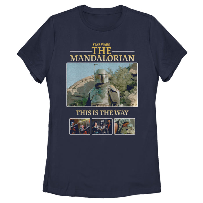 fifth sun Women's Star Wars: The Mandalorian Rescue Team T-Shirt
