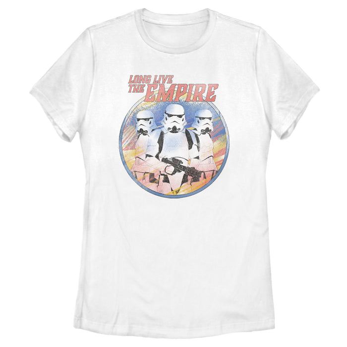 fifth sun Women's Star Wars: The Mandalorian Stormtroopers Long Live The Empire T-Shirt