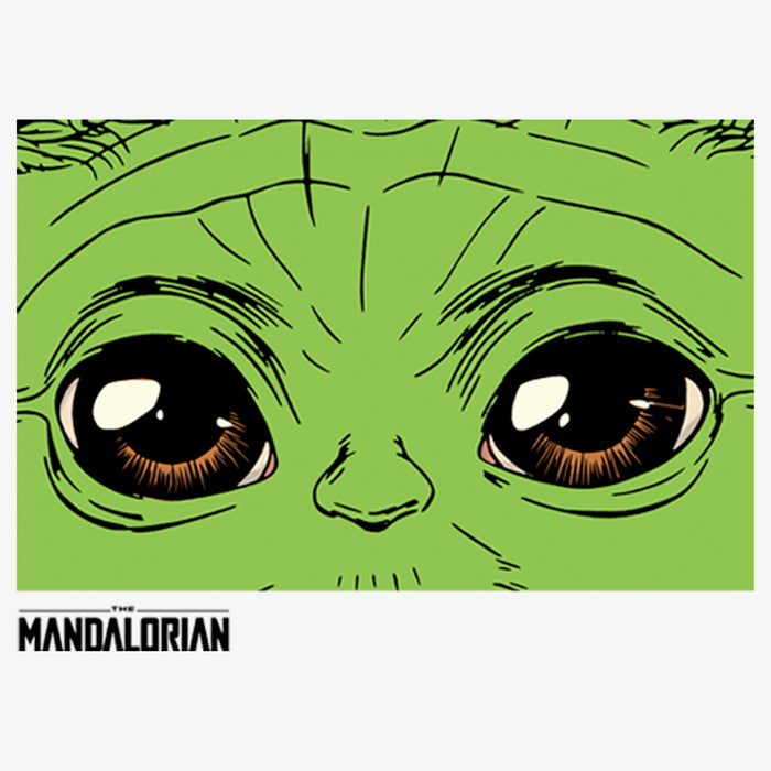 Fifth Sun Women's Star Wars: The Mandalorian The Child Hypnotic Eyes T-Shirt