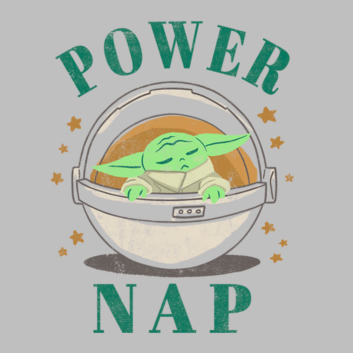 Fifth Sun Women's Star Wars: The Mandalorian The Child Power Nap Bassinet T-Shirt