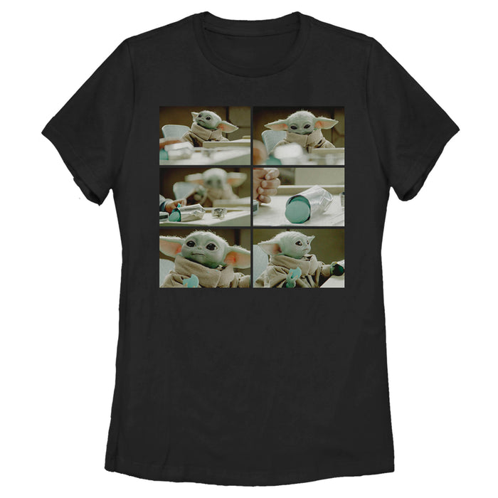 fifth sun Women's Star Wars: The Mandalorian The Child Snack Time T-Shirt