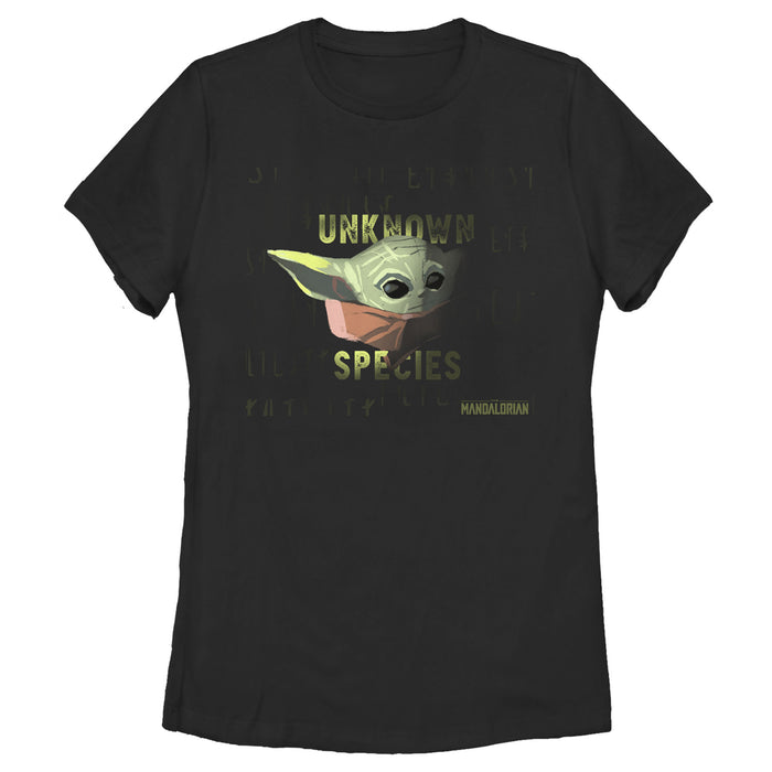 fifth sun Women's Star Wars: The Mandalorian The Child Unknown Species T-Shirt