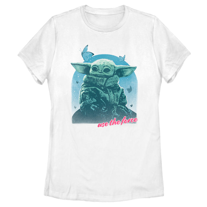 fifth sun Women's Star Wars: The Mandalorian The Child Use The Force T-Shirt