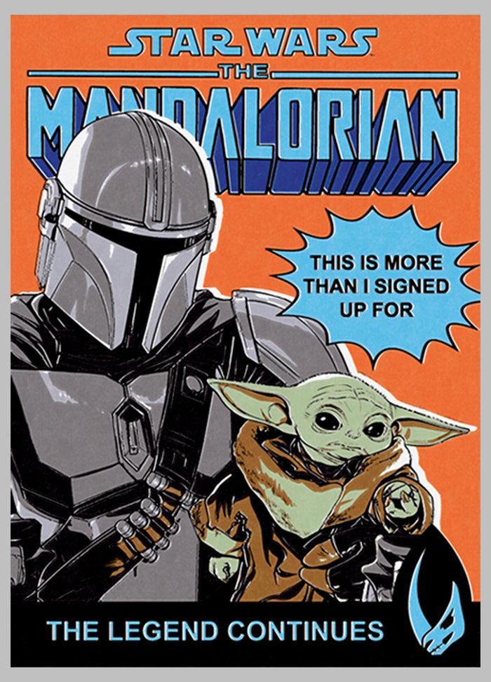 Fifth Sun Women's Star Wars: The Mandalorian The Legend Continues T-Shirt
