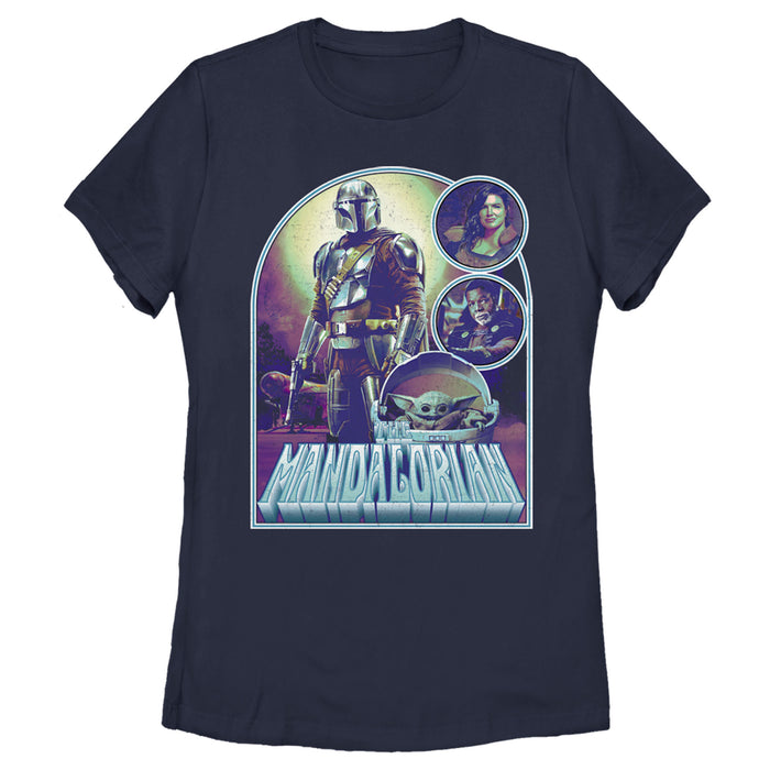 fifth sun Women's Star Wars: The Mandalorian The New Plan T-Shirt