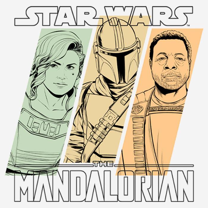 Fifth Sun Women's Star Wars: The Mandalorian The Partnership T-Shirt