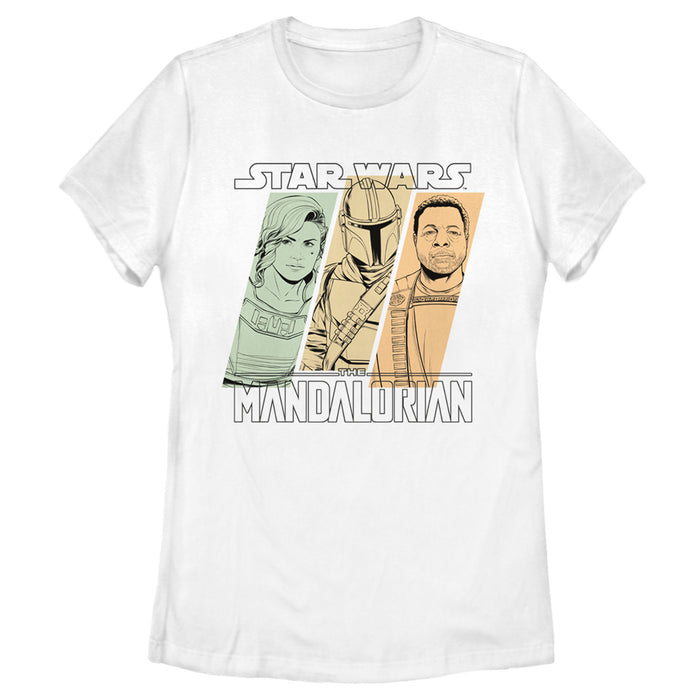 fifth sun Women's Star Wars: The Mandalorian The Partnership T-Shirt