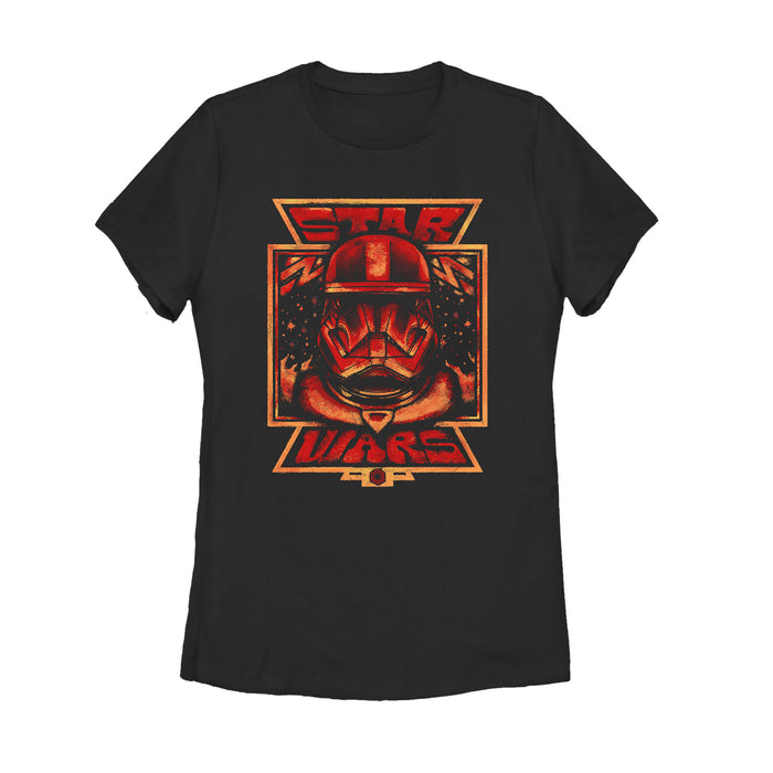 fifth sun Women's Star Wars: The Rise of Skywalker Artistic Sith Trooper T-Shirt