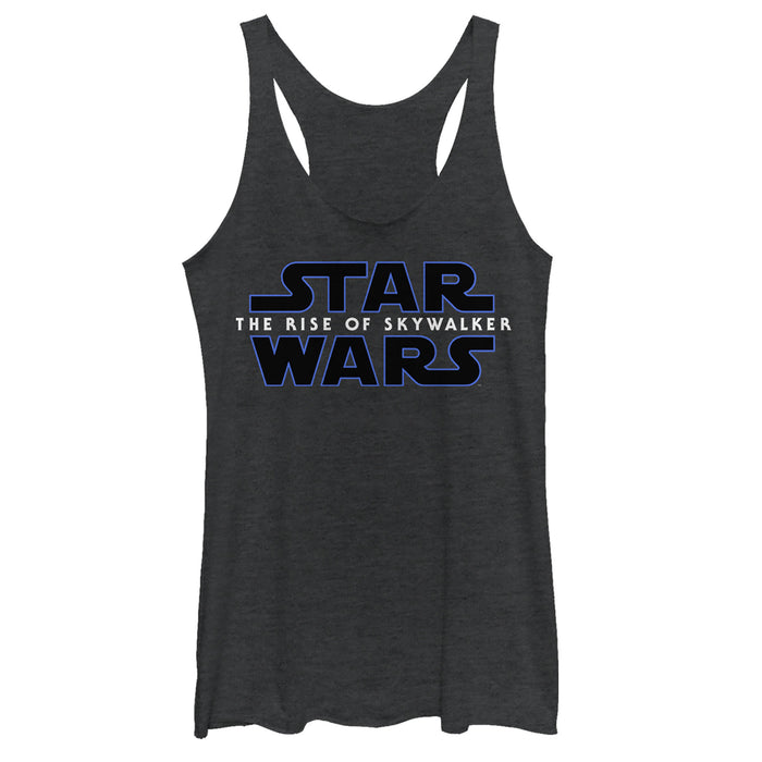 fifth sun Women's Star Wars: The Rise of Skywalker Classic Logo Racerback Tank Top