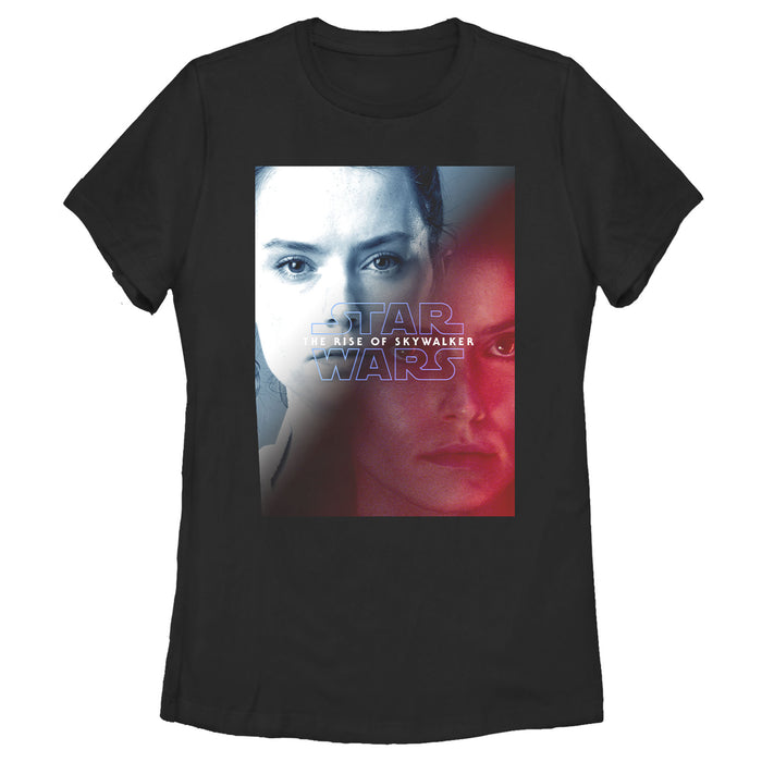 fifth sun Women's Star Wars: The Rise of Skywalker Dark Rey Conflict T-Shirt
