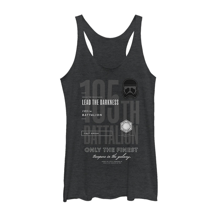 fifth sun Women's Star Wars: The Rise of Skywalker Dark Side Recruitment Racerback Tank Top