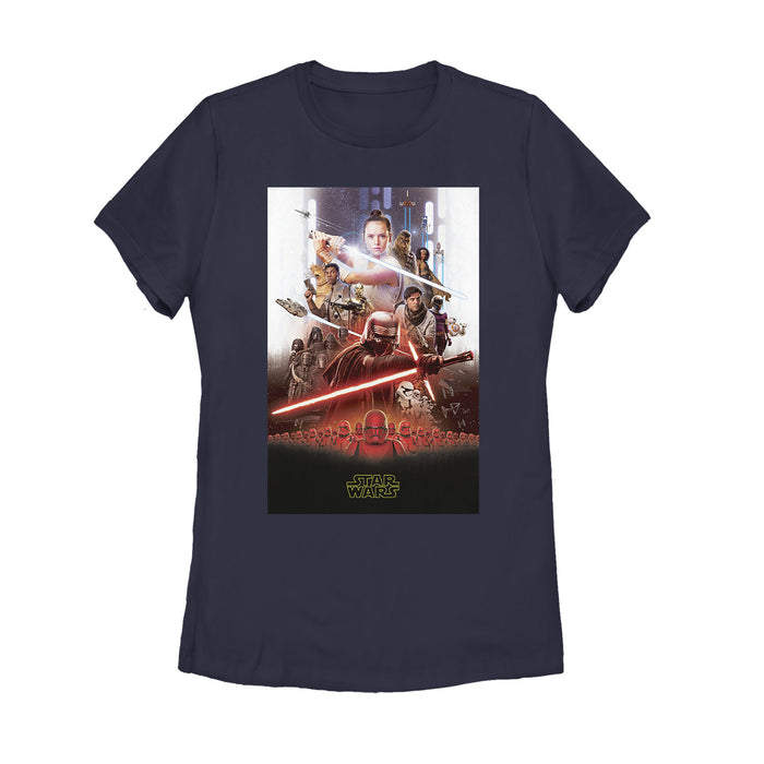 Fifth Sun Women's Star Wars: The Rise Of Skywalker Epic Poster T-Shirt