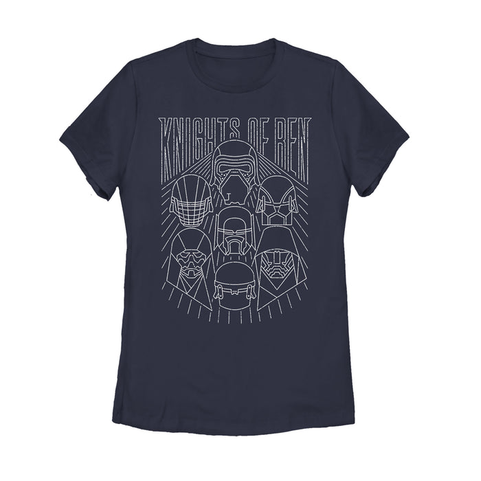 fifth sun Women's Star Wars: The Rise of Skywalker Knights of Ren Streak T-Shirt