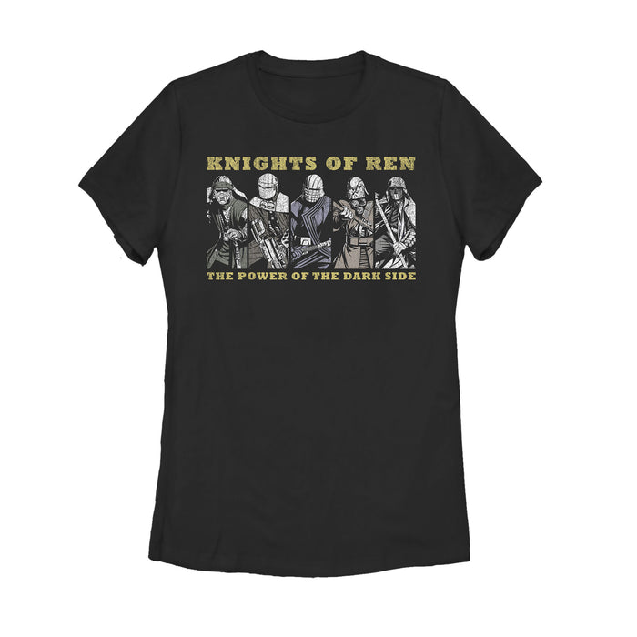 fifth sun Women's Star Wars: The Rise of Skywalker Knights of Ren Power T-Shirt