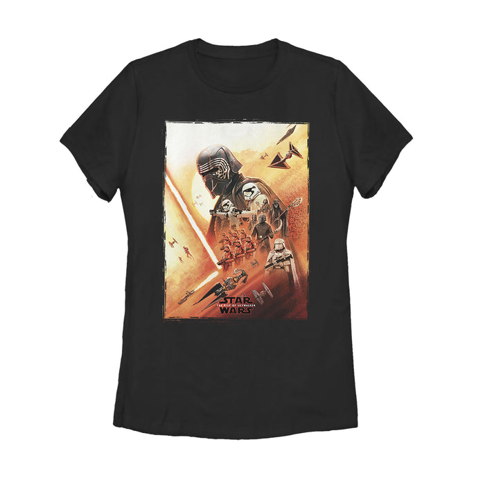 fifth sun Women's Star Wars: The Rise of Skywalker Kylo Poster T-Shirt