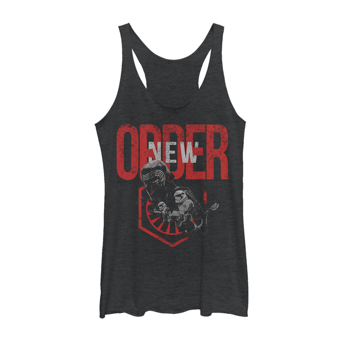 fifth sun Women's Star Wars: The Rise of Skywalker New Order Racerback Tank Top