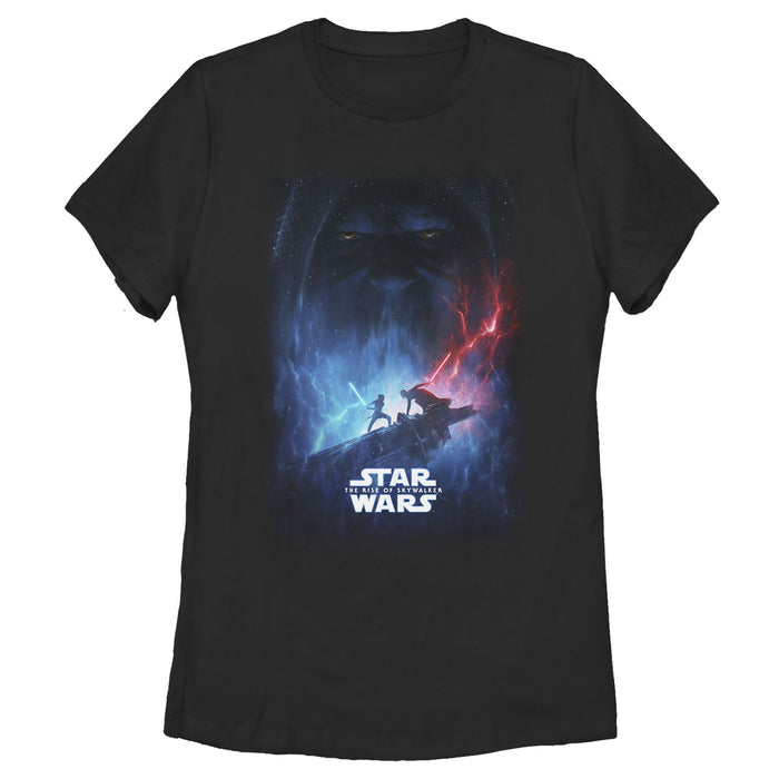 fifth sun Women's Star Wars: The Rise of Skywalker Palpatine Looming T-Shirt
