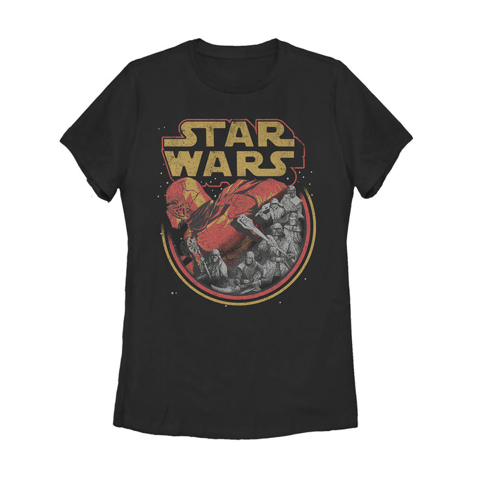 fifth sun Women's Star Wars: The Rise of Skywalker Retro Knights of Ren T-Shirt