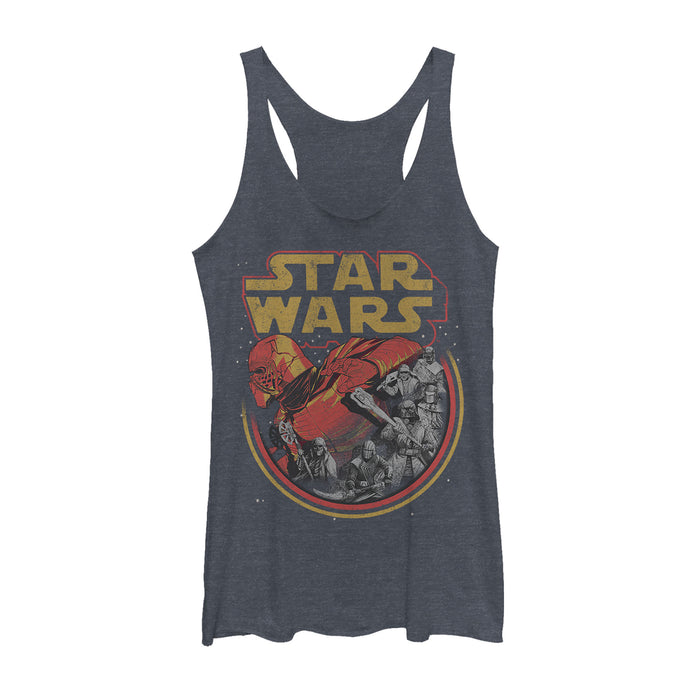 fifth sun Women's Star Wars: The Rise of Skywalker Retro Knights of Ren Racerback Tank Top