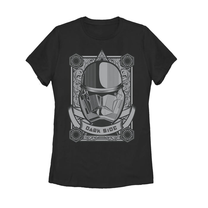 fifth sun Women's Star Wars: The Rise of Skywalker Sith Trooper Playing Card T-Shirt