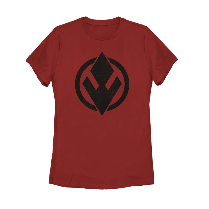 fifth sun Women's Star Wars: The Rise of Skywalker Sith Trooper Logo T-Shirt