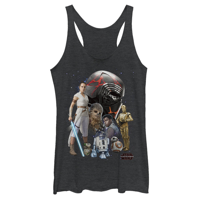 fifth sun Women's Star Wars: The Rise of Skywalker Sith Villain Trooper Racerback Tank Top