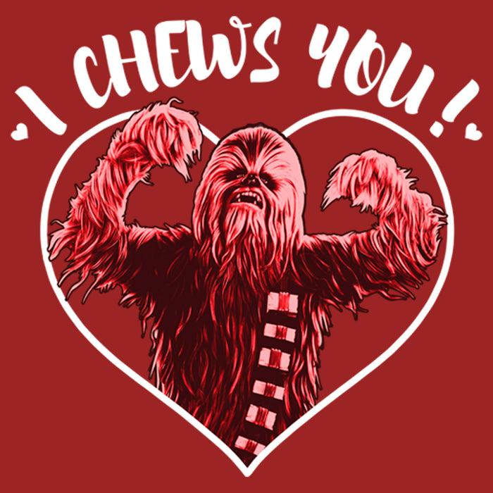 Fifth Sun Women's Star Wars Valentine's Day I Chews You T-Shirt