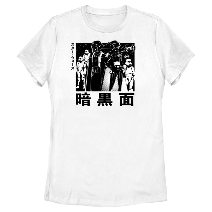 fifth sun Women's Star Wars: Visions Dark Side Anime T-Shirt