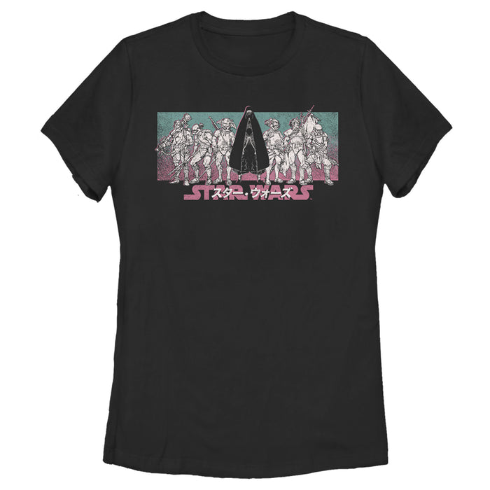 fifth sun Women's Star Wars: Visions Group Shot T-Shirt