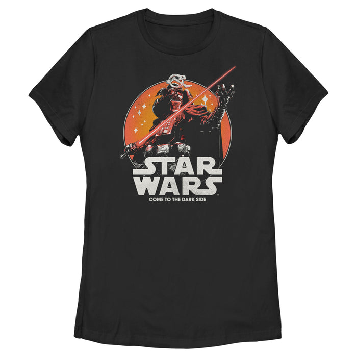 fifth sun Women's Star Wars: Visions Retro Anime Darth Vader T-Shirt