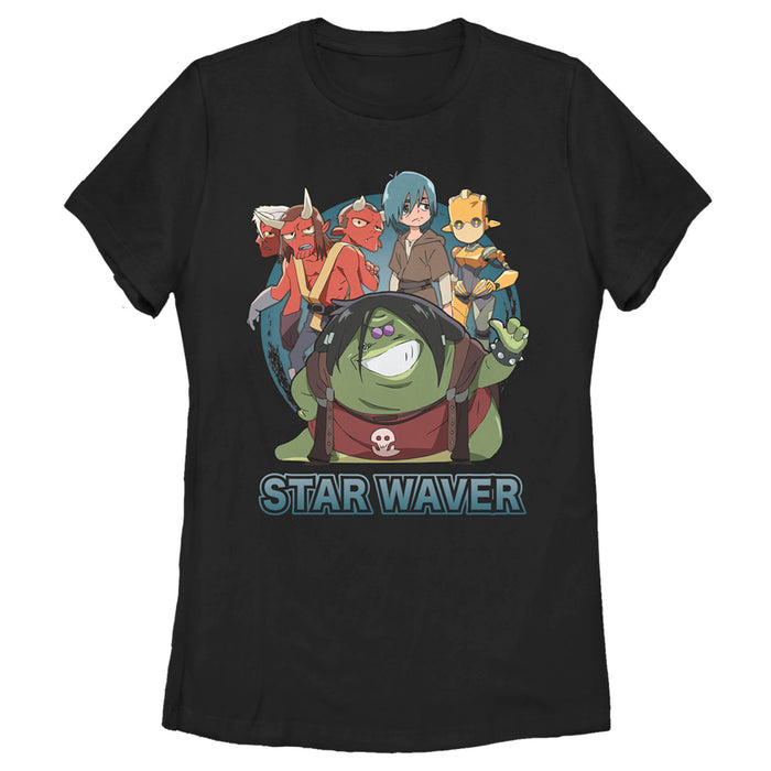 fifth sun Women's Star Wars: Visions Star Waver T-Shirt