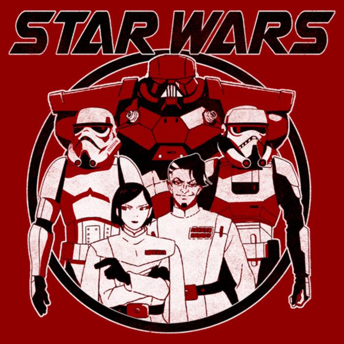 Fifth Sun Women's Star Wars: Visions Stormtroopers Anime T-Shirt