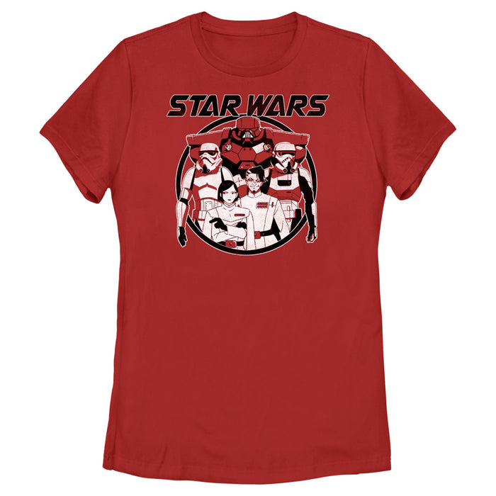fifth sun Women's Star Wars: Visions Stormtroopers Anime T-Shirt