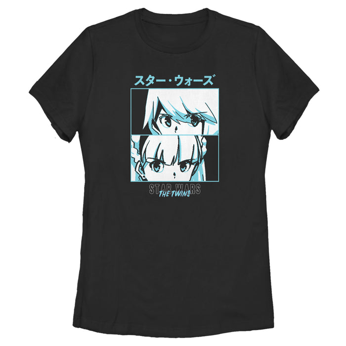 fifth sun Women's Star Wars: Visions The Twins Faces T-Shirt