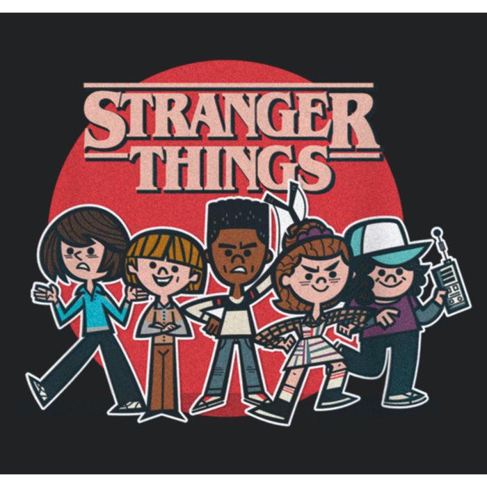Fifth Sun Women's Stranger Things Cartoon Gang Racerback Tank Top