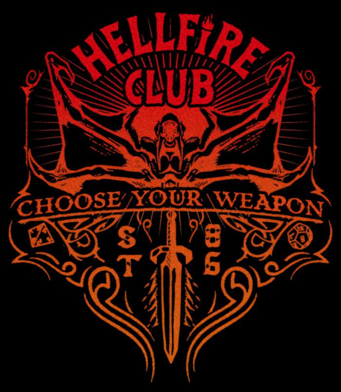 Fifth Sun Women's Stranger Things Choose Your Weapon T-Shirt