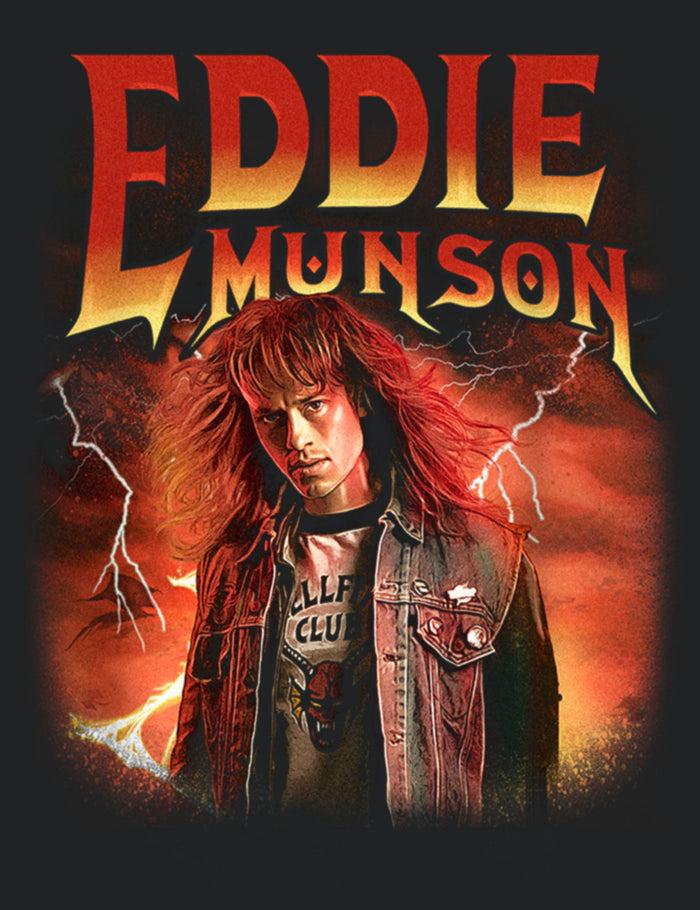 Fifth Sun Women's Stranger Things Eddie Munson Metalhead Racerback Tank Top
