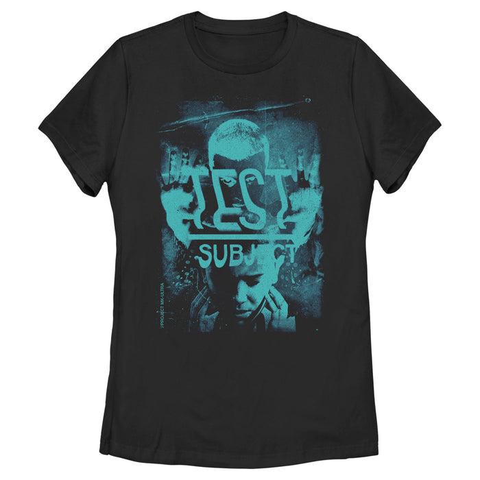 fifth sun Women's Stranger Things Eleven Test Subject T-Shirt